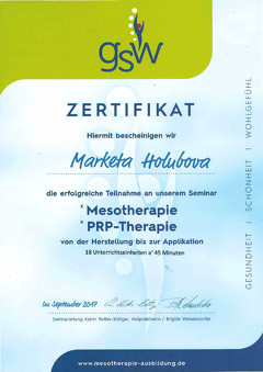 PPR und Mesotherapie